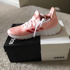 Adidas pink shoes